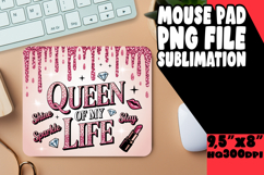 WHIMSICAL mouse mat Gift Magic, Girl Quote Product Image 1