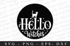 Hello Witches Svg | Halloween Svg | Cricut Product Image 1
