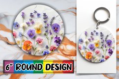 Blossom Beauty - Circle Sublimate Magic Round Product Image 1
