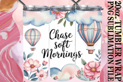 Cheerful evenings 20oz tumbler wrap, Funny Quote Product Image 1