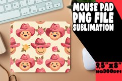 Joyful Smile Pattern Earring Sublimation PNG Product Image 1