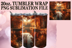 LUMINOUS DREAMS 20oz TUMBLER WRAP, Autumn Product Image 1