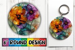 Dynamic Details: Round Sublimation Keychain Gallery Product Image 1