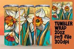 Vibrant Floral Designs for 20oz Tumbler Wraps Product Image 1