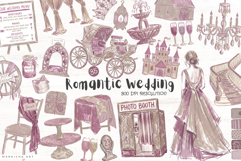 Romantic Wedding Clipart Product Image 1