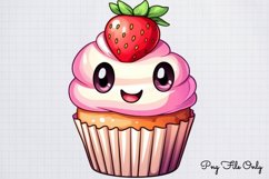Cute Valentine Kawaii Clipart PNG Product Image 1