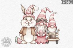 Easter Bunny Gnome Sublimation - Clipart PNG Bundle Product Image 10