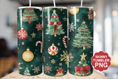Christmas Tree Tumbler | Christmas Tumbler Wrap Product Image 1