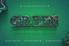 Stylish Green - Editable Text Effect, Font Style Product Image 2