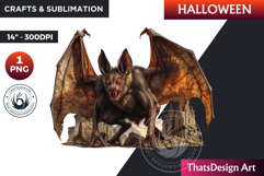 Spooky Halloween Character Clipart, Halloween clipart PNG Product Image 1