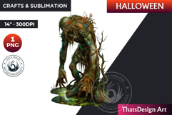 Spooky Halloween Character Clipart, Halloween clipart PNG Product Image 1