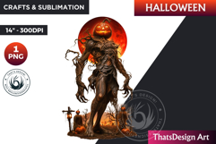Pumpkin Head Halloween Character Clipart,Halloween clipart Product Image 1