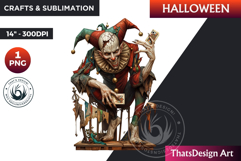 Spooky Halloween Character Clipart, Halloween clipart PNG Product Image 1