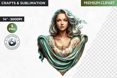 Slavic Spirit and demon clipart, Eastern European mythology Product Image 1