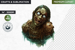 Slavic Spirit clipart, Eastern European mythology, baba yaga Product Image 1