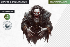 Slavic Spirit clipart, Eastern European mythology, baba yaga Product Image 1
