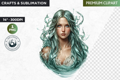 Slavic Spirit clipart, Eastern European mythology, baba yaga Product Image 1