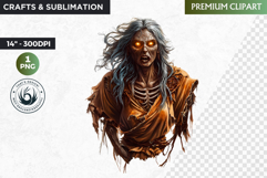 Slavic Spirit and demon clipart, Eastern European mythology Product Image 1