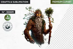 Slavic Spirit and demon clipart, Eastern European mythology Product Image 1