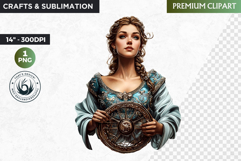 Slavic Spirit and demon clipart, Eastern European mythology Product Image 1