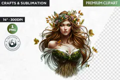 Slavic Spirit and demon clipart, Eastern European mythology Product Image 1