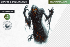 Slavic Spirit and demon clipart, Eastern European mythology Product Image 1