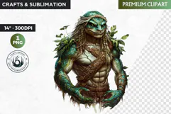 Slavic Spirit and demon clipart, Eastern European mythology Product Image 1