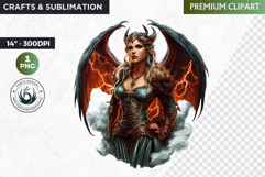 Slavic Spirit and demon clipart, Eastern European mythology Product Image 1