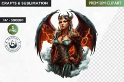 Slavic Spirit and demon clipart, Eastern European mythology Product Image 1