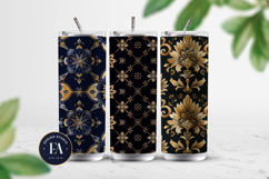 Indian Floral Mandala Pattern Digital paper | Traditional Product Image 2