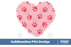 American 4th of July Cat Dog Paw Background Png DTF Bundle Product Image 7