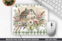 Mouse Pad Sublimation, Animals Mouse Pad PNG Design Product Image 1