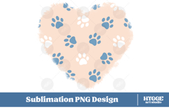 American 4th of July Cat Dog Paw Background Png DTF Bundle Product Image 7