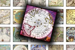 Digital Collage Sheet - Antique Maps Product Image 3