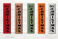 Christmas Porch Sign SVG PNG EPS DXF Merry Christmas SVG Product Image 4