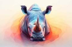 Rhino Background Wallpaper Product Image 1