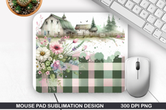Mouse Pad Sublimation, Animals Mouse Pad PNG Design Product Image 1