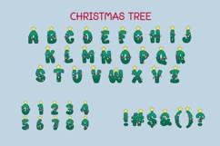 Christmas ABC - 9 Color Fonts Product Image 7