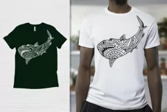 Shark SVG, Ocean Animals SVG Shark Mandala SVG Cutting Files Product Image 3