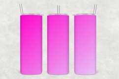 Pink Tint Tumbler Wrap Sublimation Product Image 1