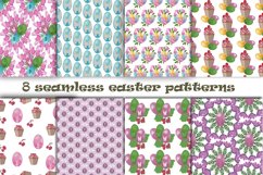 Easter pattern. Seamless pattern with Easter motifs. Product Image 1