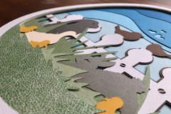 Easter 3D Layered Design | Easter Bunny 3D SVG Product Image 4