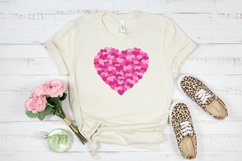 Valentine's Day Heart Collage SVG | Heart SVG Product Image 2