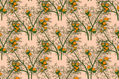 Botanical floral seamless pattern with chamomile flowers vec Product Image 1