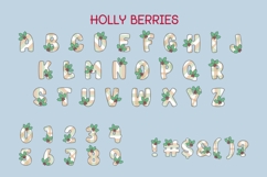 Christmas ABC - 9 Color Fonts Product Image 9