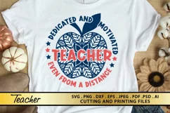 Teacher SVG PNG EPS DXF Files for Cutting and Printing Product Image 1