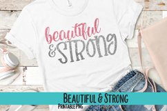 Beautiful and Strong Sublimation PNG Product Image 1