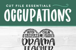 Drama Teacher svg - a speech and drama teacher svg file Product Image 4