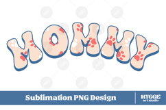 American Mommy 4th of July USA Cat Dog Paw DTF Sublimation Product Image 1