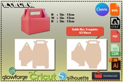 Box Templates Svg / Lunch Box Pillow Pack / Gift Box Making Product Image 1